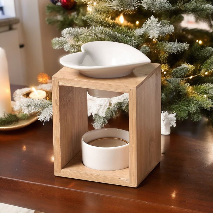 Fondantmerk Naturea Arum Series - Modern en willekeurig ontwerp in keramische en bamboe - aromatherapie aroma aroma - Afbeelding 3