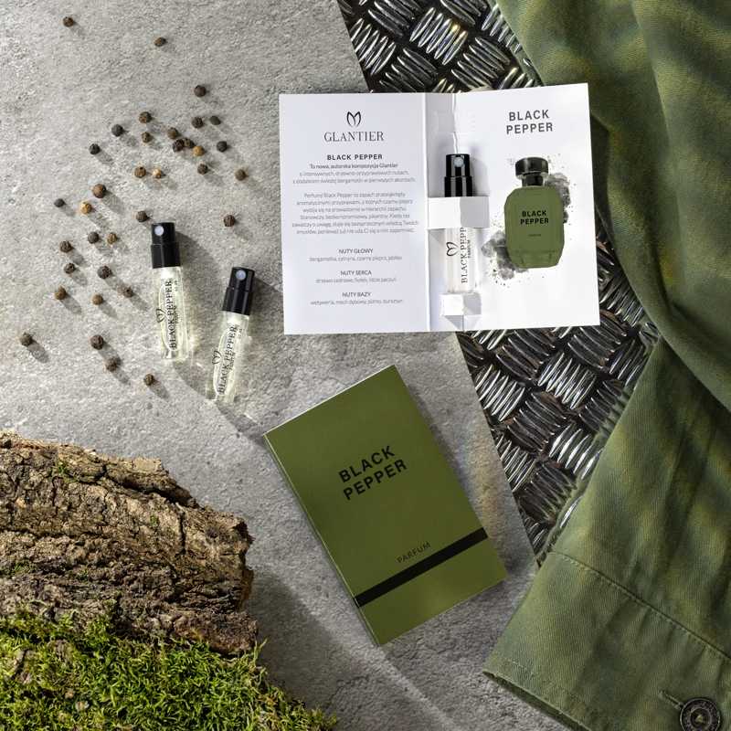 Glantier Parfum Sample Black Pepper - 2 ml