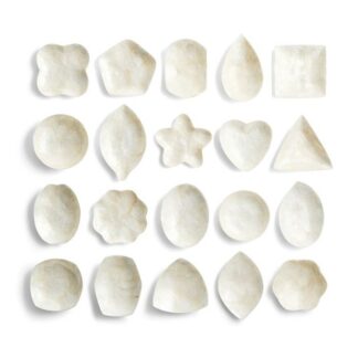 Schaaltje Schelp Capiz XS Wit