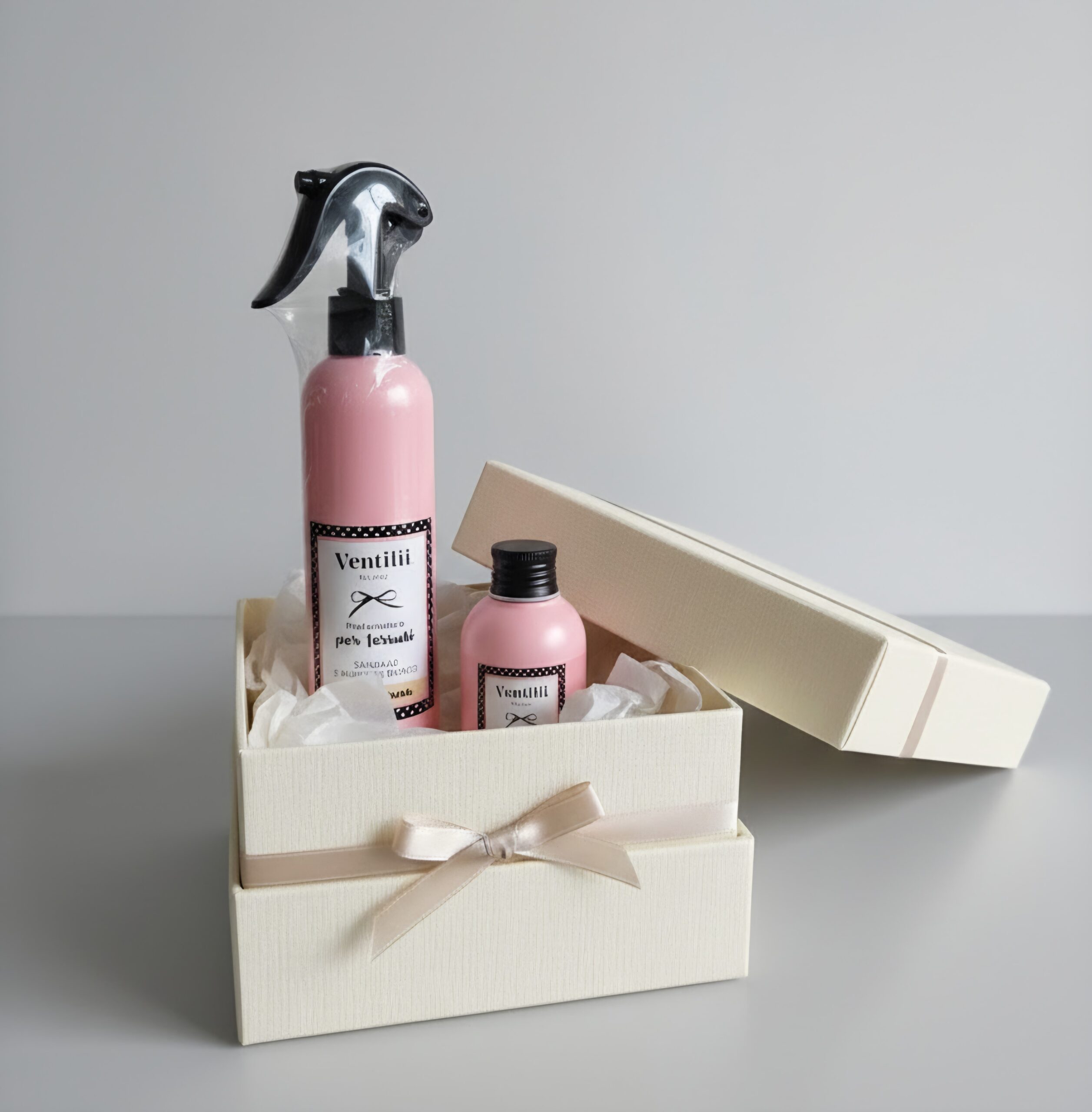 Cadeau set Ventilii Milano - Huisparfum Meridiana 250ml - Wasparfum Meridiana 100ml