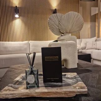 Luxe geurstokjes met bergkristal Green Tea 200ML | Toussaint Interieur