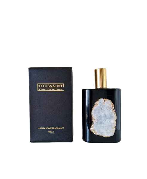 Interieurparfum Met Bergkristal Amber 100 ML | Toussaint Interieur - Afbeelding 2