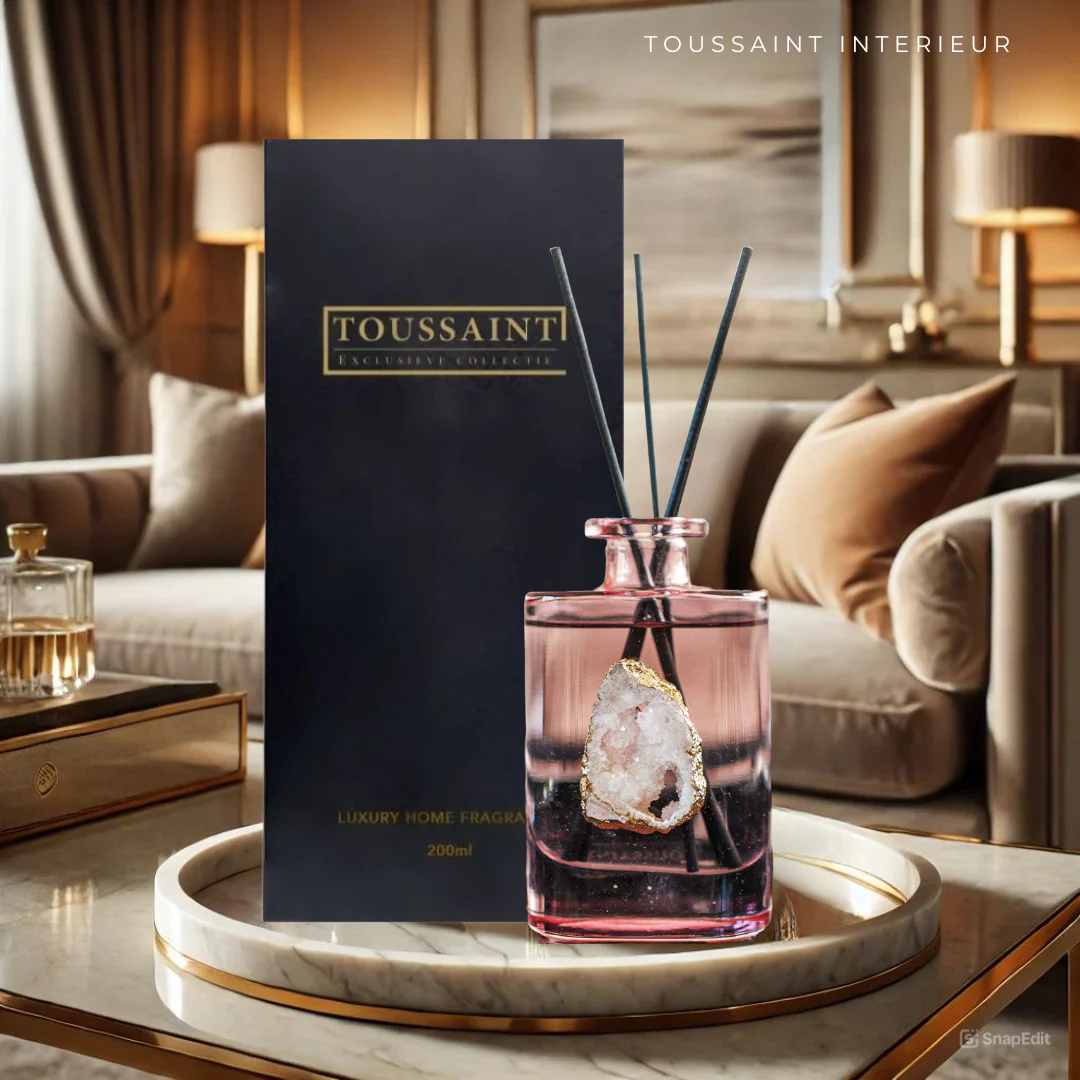 Luxe geurstokjes met bergkristal Tresor In Love 200ML | Toussaint Interieur - Afbeelding 2