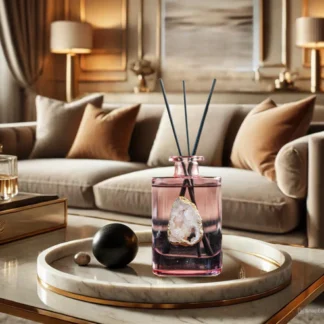 Luxe geurstokjes met bergkristal Tresor In Love 200ML | Toussaint Interieur