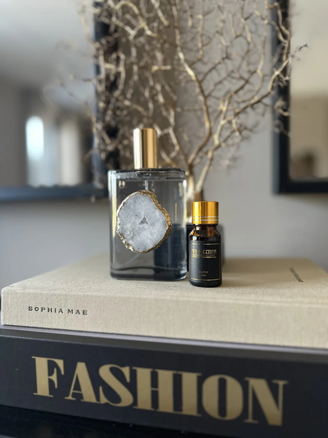 Interieurparfum Met Bergkristal Grey Fresh 100 ML| Toussaint Interieur