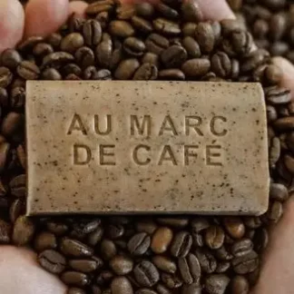 Savonnette Marseillaise Koffiedik Zeep – 100g