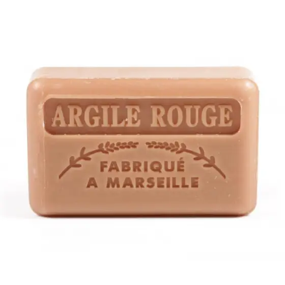 Savonnette Marseillaise Rode Klei – 125g