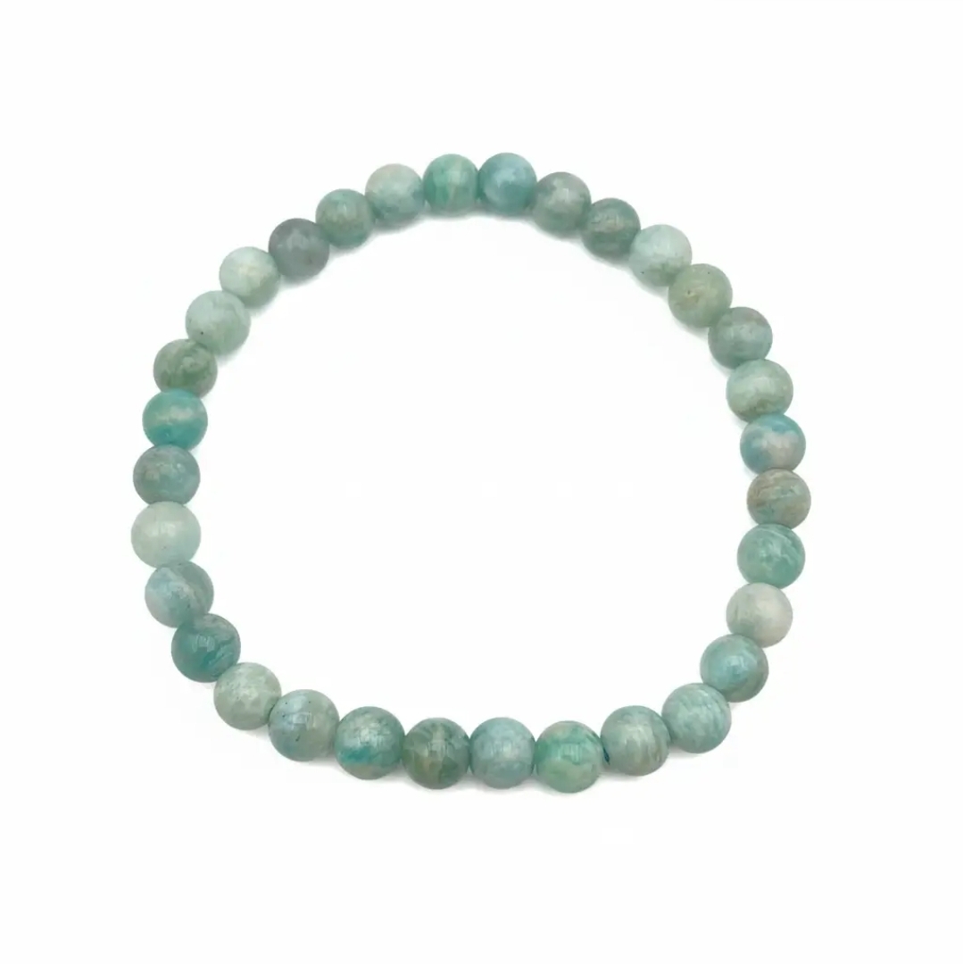 Edelstenen Armband β Amazoniet 6 mm π©΅