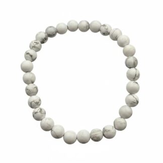 Edelstenen Armband β Howliet 6 mm π€