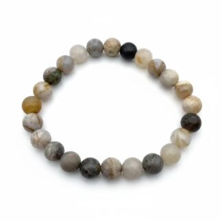 Edelstenen Armband β Bamboe Agaat 8 mm π€πΏ