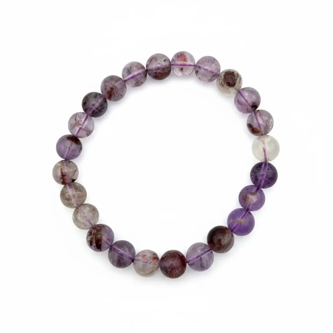 Edelstenen Armband β Super Seven 8 mm πβ¨