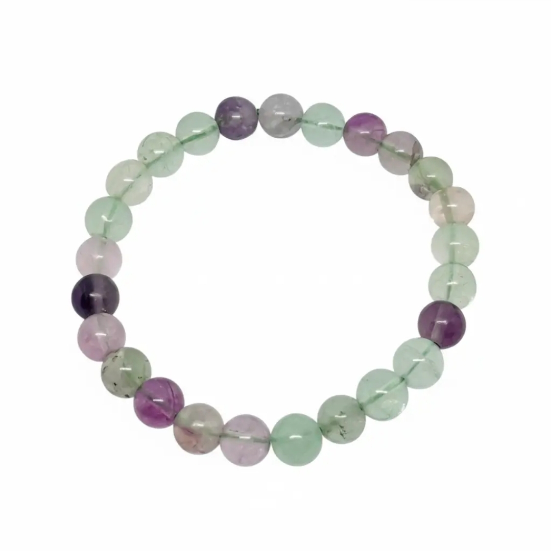 Edelstenen Armband β Fluoriet 8 mm ππ