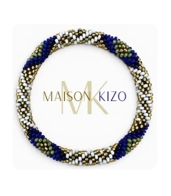 Handgemaakte Kralenarmband – Royal Blue Mix 💙✨
