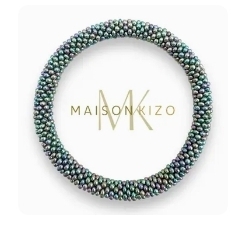 Handgemaakte Kralenarmband – Petrol Metallic ✨🩵
